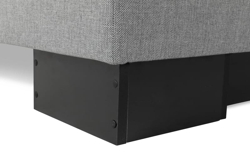 Jenkkisänky Romance Lyx 120x210 - Vaaleanharmaa - Huonekalut - Sänky - Jenkkisängyt