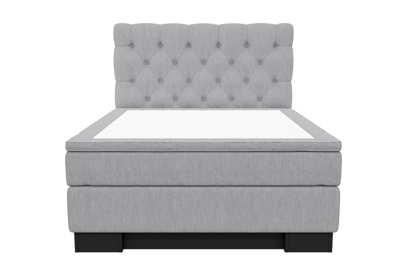 Jenkkisänky Romance Lyx 120x210 - Vaaleanharmaa - Huonekalut - Sänky - Jenkkisängyt