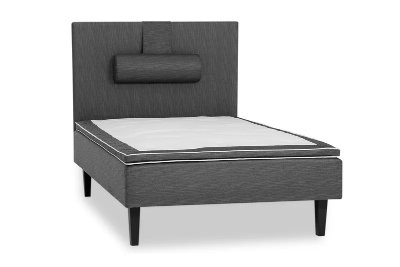 Runkopatjasänky Ystad Basic 120x200 Polyeetteri, Harmaa