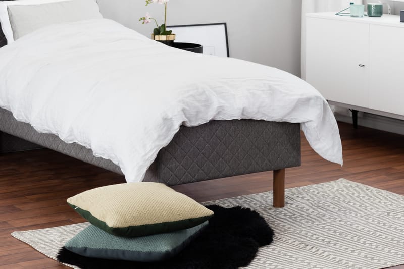 Runkosänky Kilmer 80x200 - Harmaa - Huonekalut - Sänky - Yhden hengen sängyt