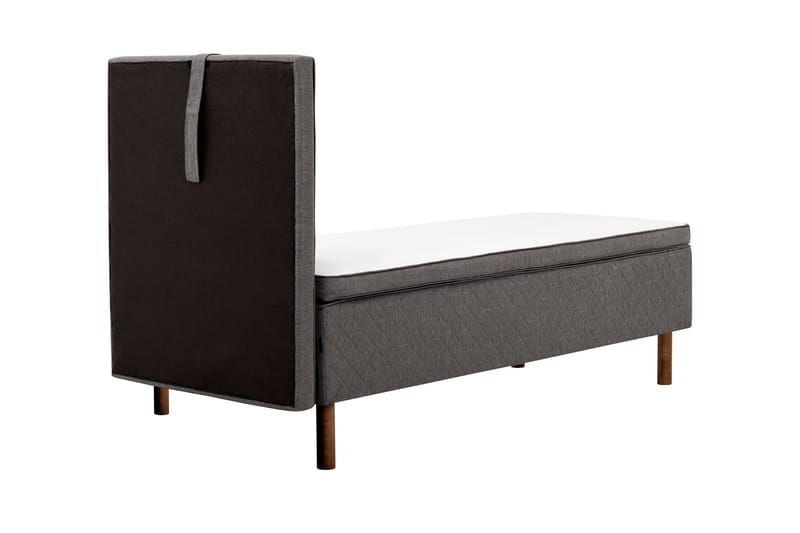 Runkosänky Kilmer 80x200 Keskikova Lateksi - Harmaa - Huonekalut - Sänky - Yhden hengen sängyt