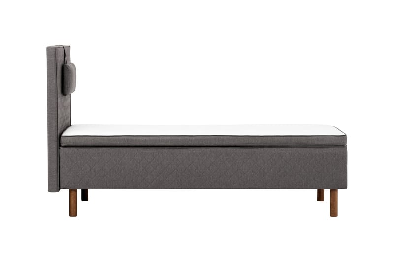 Runkosänky Kilmer 80x200 Keskikova Lateksi - Harmaa - Huonekalut - Sänky - Yhden hengen sängyt