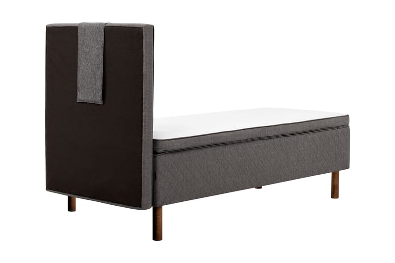 Runkosänky Kilmer 90x200 - Harmaa - Huonekalut - Sänky - Yhden hengen sängyt