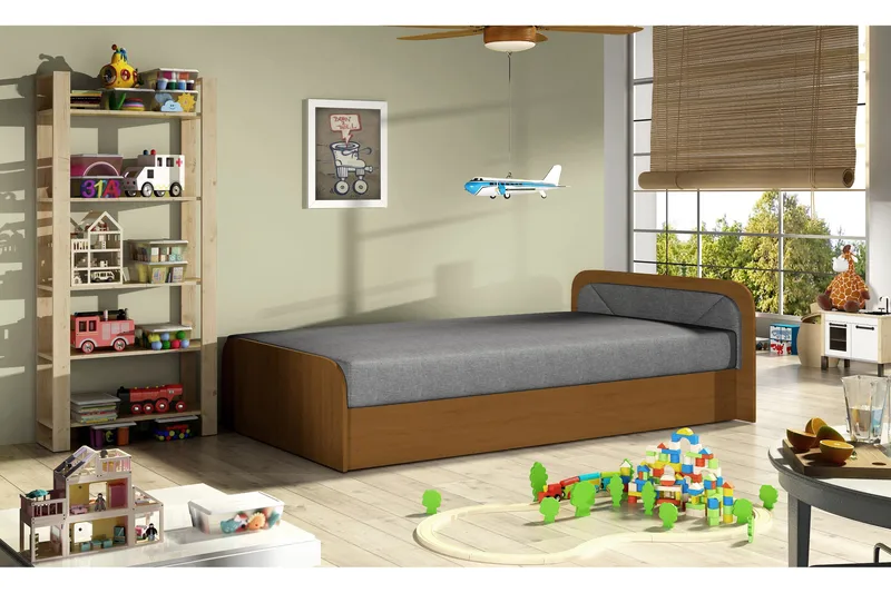 Runkosänky Rellona 80x190 cm, Harmaa