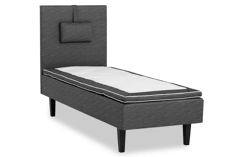 Runkosänky Peak 80x200 cm - Harmaa / Valkoinen - Huonekalut - Sänky - Yhden hengen sängyt