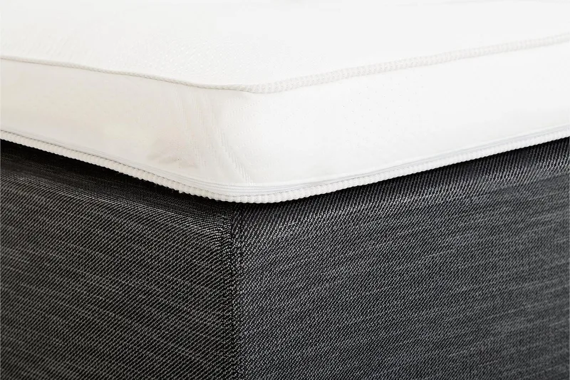 Runkosänky Peak 80x200 cm - Harmaa/Pähkinä - Huonekalut - Sänky - Yhden hengen sängyt