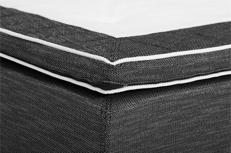 Runkosänky Peak 80x200 cm - Harmaa/Tammi - Huonekalut - Sänky - Yhden hengen sängyt