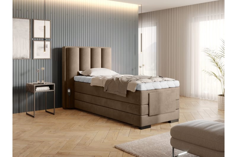 Säädettävä Jenkkisänky Masayuki 90x200 cm - Huonekalut - Sänky - Yhden hengen sängyt