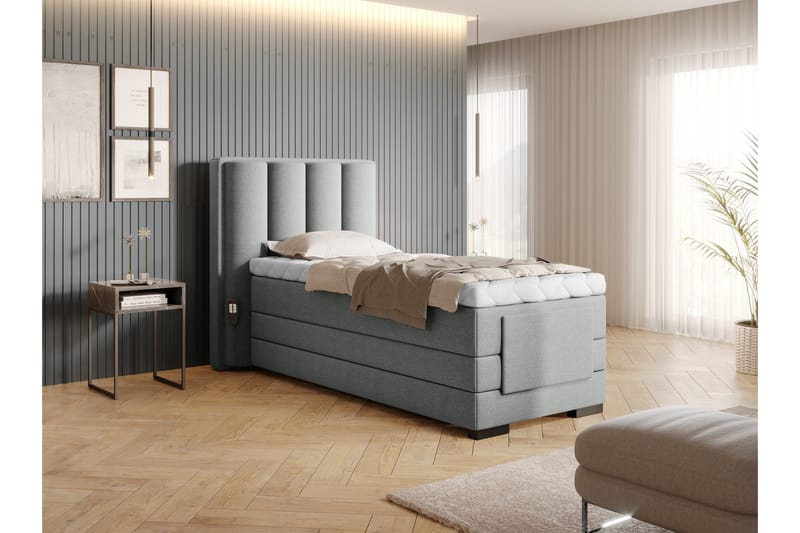 Säädettävä Jenkkisänky Masayuki 90x200 cm - Huonekalut - Sänky - Yhden hengen sängyt