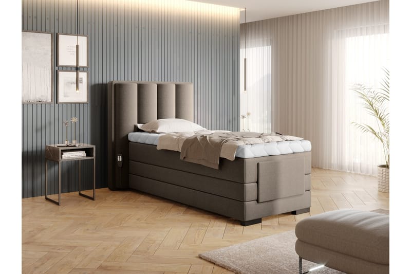 Säädettävä Jenkkisänky Masayuki 90x200 cm - Huonekalut - Sänky - Yhden hengen sängyt