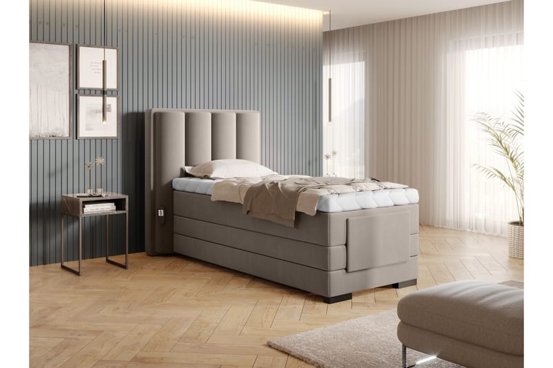 Säädettävä Jenkkisänky Masayuki 90x200 cm - Huonekalut - Sänky - Yhden hengen sängyt