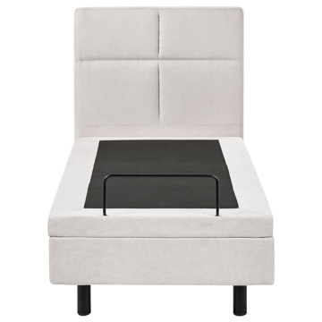 Yhden hengen sänky Viceroy 80x200 cm - Vaalea beige - Huonekalut - Sänky - Yhden hengen sängyt