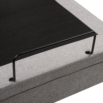Yhden hengen sänky Viceroy 80x200 cm - Vaaleanharmaa - Huonekalut - Sänky - Yhden hengen sängyt
