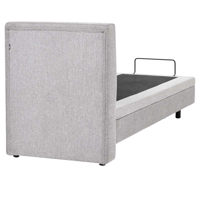 Yhden hengen sänky Viceroy 80x200 cm - Vaaleanharmaa - Huonekalut - Sänky - Yhden hengen sängyt