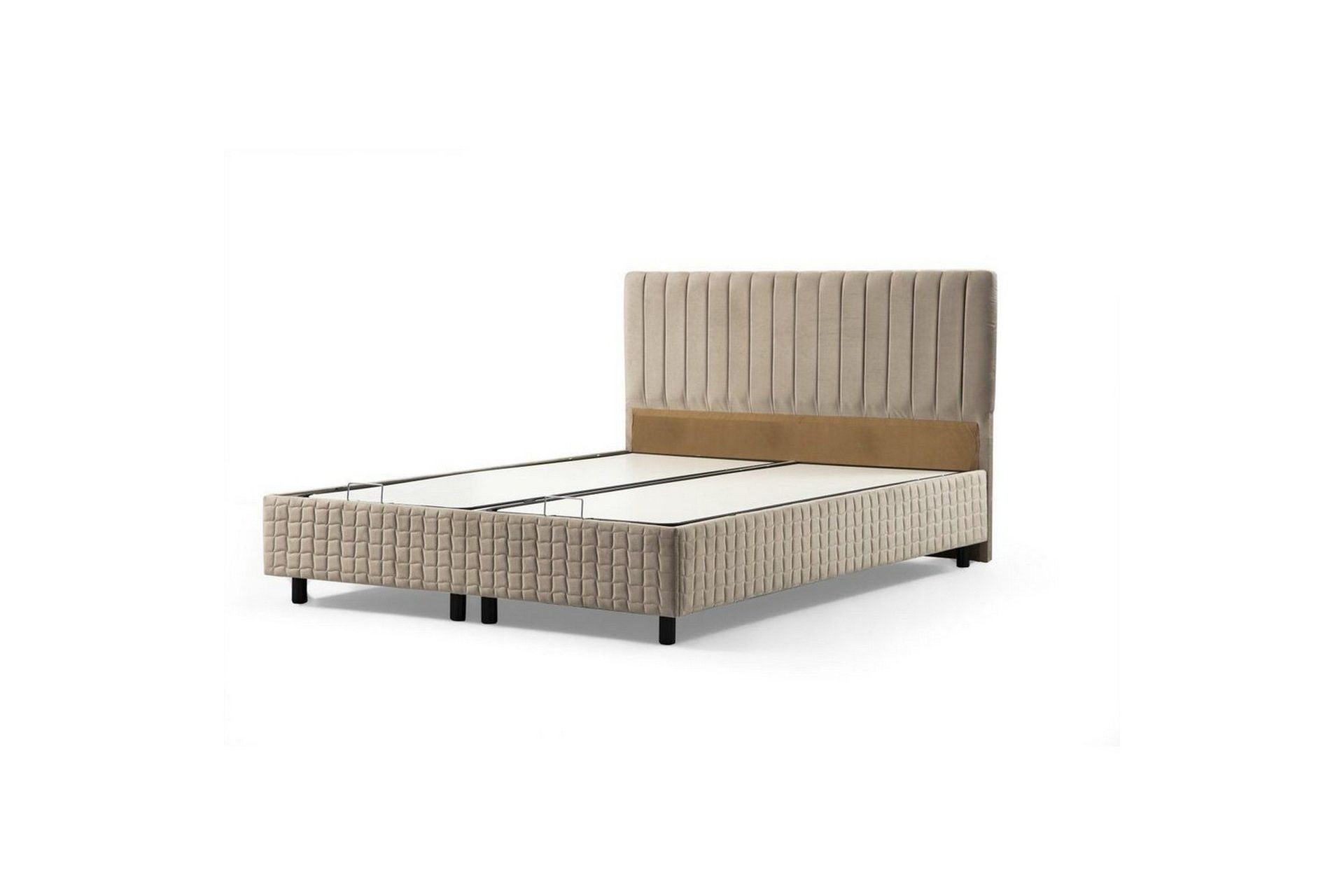 Yhden hengen sängyn runko & sängynpääty Sudamal ruskea - 120 x 110 x 200 cm