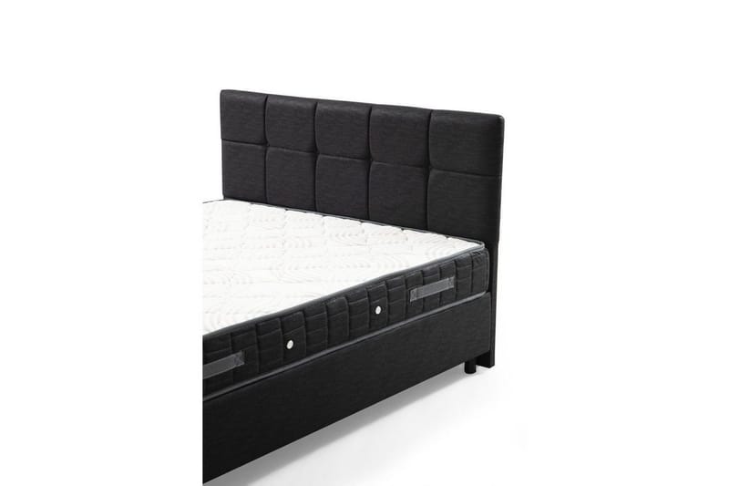 Yhden hengen patja, runko & sängynpääty Sudalmuni setti antrasiitti - 120 x 114 x 200 cm - Huonekalut - Sänky - Sänkykehikot & sängynrungot