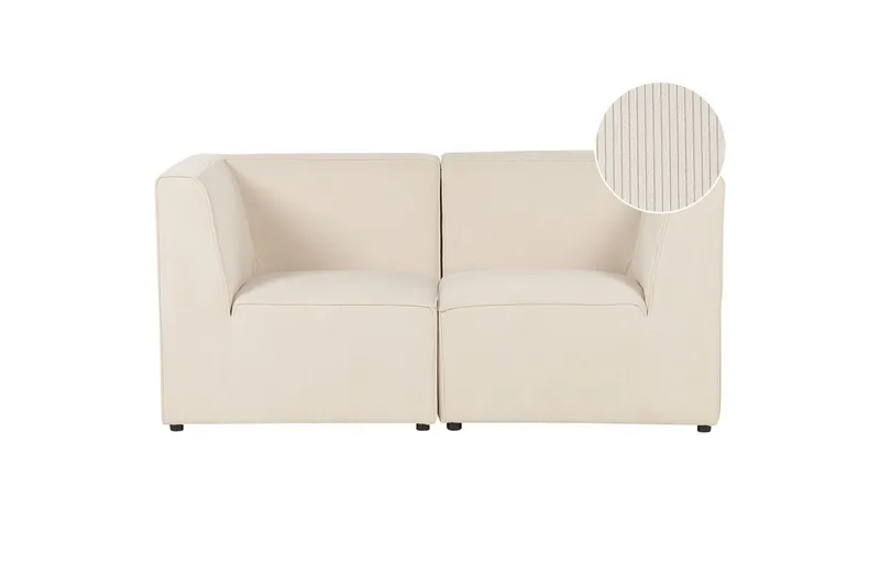 Soffa 2-sitssoffa Lemvig Grön Beige