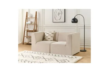 Soffa 2-sitssoffa Lemvig Grön Beige - Huonekalut - Sohva - Moduulisohva - Moduulisohvakokonaisuus