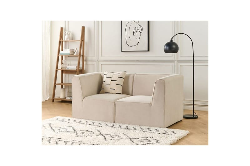 Soffa 2-sitssoffa Lemvig Grön Beige - Huonekalut - Sohva - Moduulisohva - Moduulisohvakokonaisuus