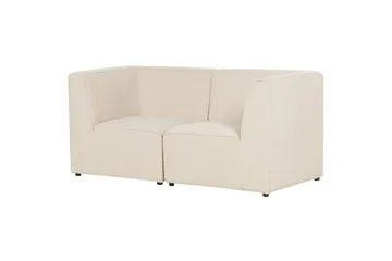 Soffa 2-sitssoffa Lemvig Grön Beige - Huonekalut - Sohva - Moduulisohva - Moduulisohvakokonaisuus