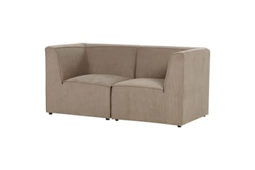 Soffa 2-sitssoffa Lemvig Grön Taupe - Huonekalut - Sohva - Moduulisohva - Moduulisohvakokonaisuus