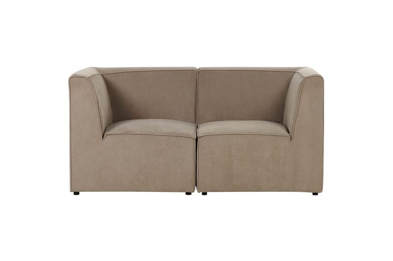 Soffa 2-sitssoffa Lemvig Grön Taupe - Huonekalut - Sohva - Moduulisohva - Moduulisohvakokonaisuus