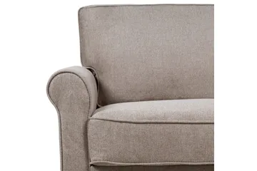 Soffa Beige||Light colored wood - Huonekalut - Sohva - 3:n istuttava sohva