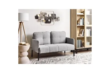Soffa Light grey||Black - Huonekalut - Sohva - 2:n istuttava sohva