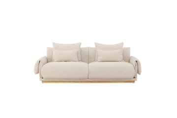 Sohva 3-istuttava Mollösund 237x95x82 cm - Huonekalut - Sohva - 3:n istuttava sohva