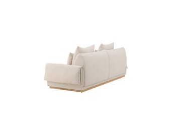 Sohva 3-istuttava Mollösund 237x95x82 cm - Huonekalut - Sohva - 3:n istuttava sohva