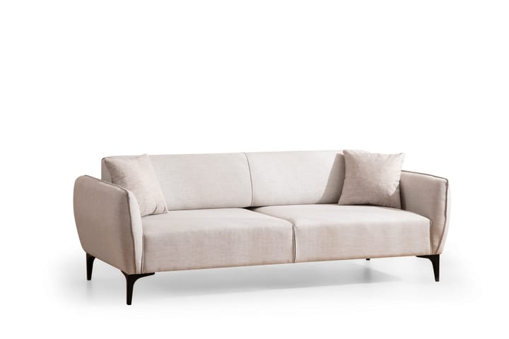 Sohva 3:n ist Wangaratta - Valkoinen - 3:n istuttava sohva - Sohva