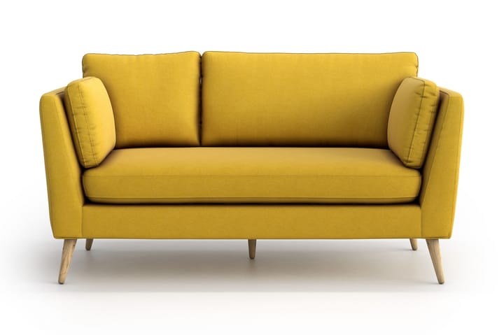 Sohva Espelund 2:n ist - Keltainen - 2:n istuttava sohva - Sohva