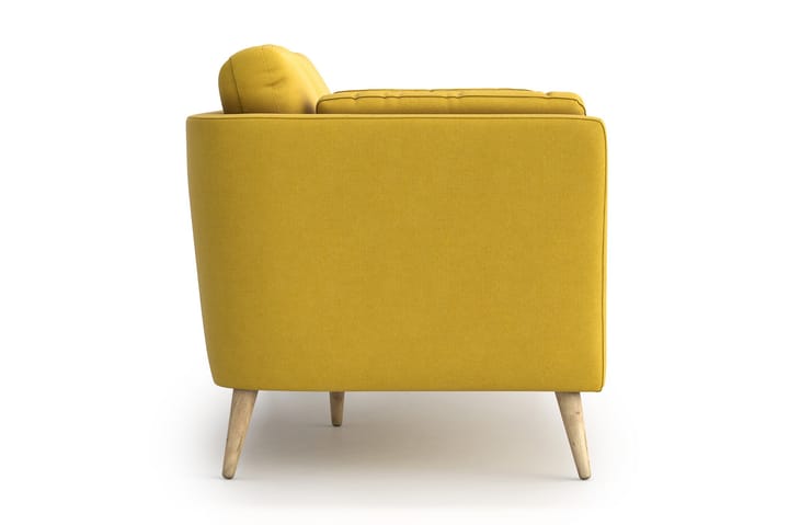 Sohva Espelund 2:n ist - Keltainen - 2:n istuttava sohva - Sohva