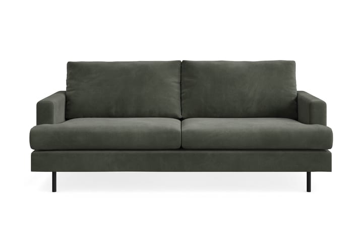 Sohva Ferriday Compact 2:n ist - Tummanvihreä - Sohva - 2:n istuttava sohva