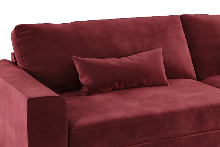 Sohva Haga 4:n ist - Punainen - Sohva - 4:n istuttava sohva