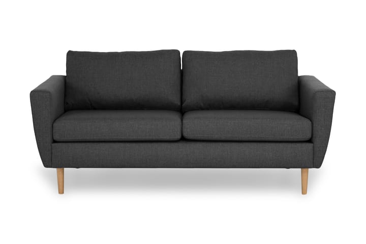 Sohva Hudson 3:n ist - Tummanharmaa - 3:n istuttava sohva - Sohva
