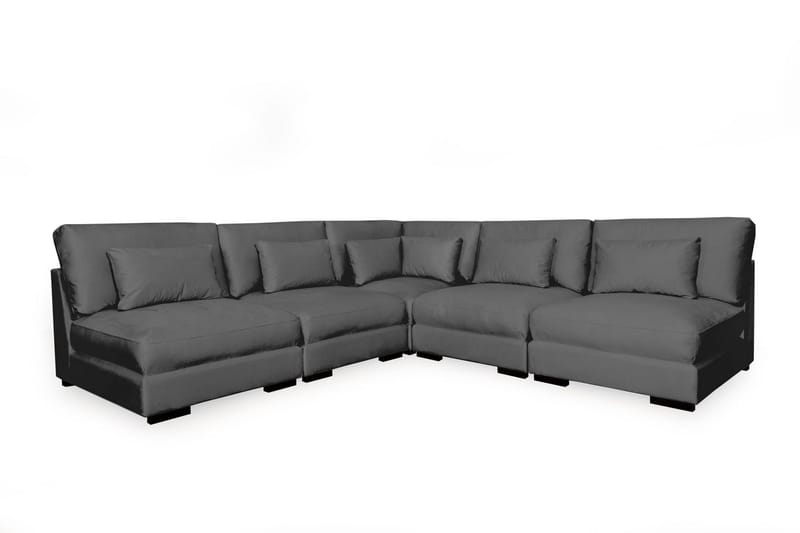 Dubai kulmasohva, Tummanharmaa