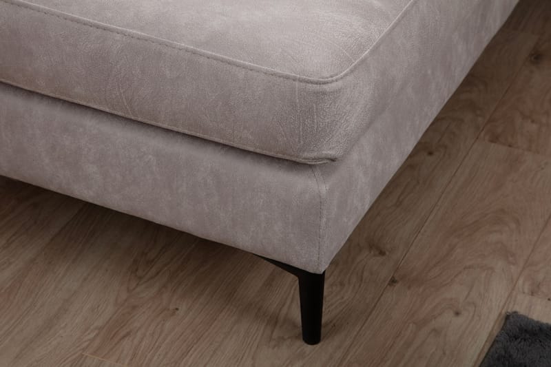 Svanabyn sohva divaanilla ja lepotuolilla 4-istuttava - Beige - Huonekalut - Sohva - Divaanisohva