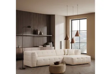 Octavian sohva divaanilla 5-istuttava - Beige - Huonekalut - Sohva - Divaanisohva