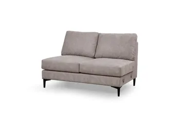 Svanabyn sohva divaanilla ja lepotuolilla 4-istuttava - Beige - Huonekalut - Sohva - U-Sohva