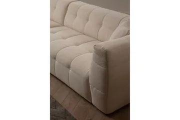 Octavian sohva divaanilla 5-istuttava - Beige - Huonekalut - Sohva - Divaanisohva