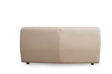 Damor kaareva sohva 4-istuttava - Beige - Huonekalut - Sohva - 4:n istuttava sohva