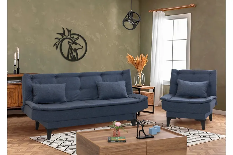 Lepinas sohvaryhmä, Vihreä