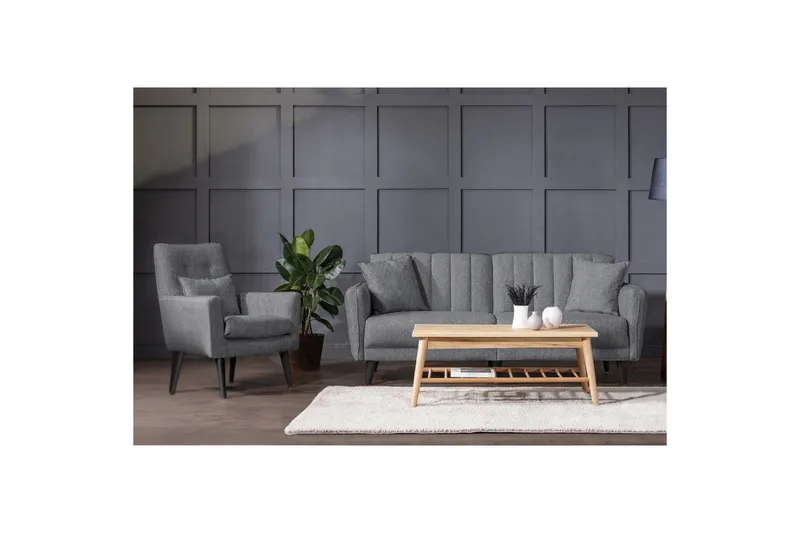 Arianda sohvaryhmä, Tummanharmaa