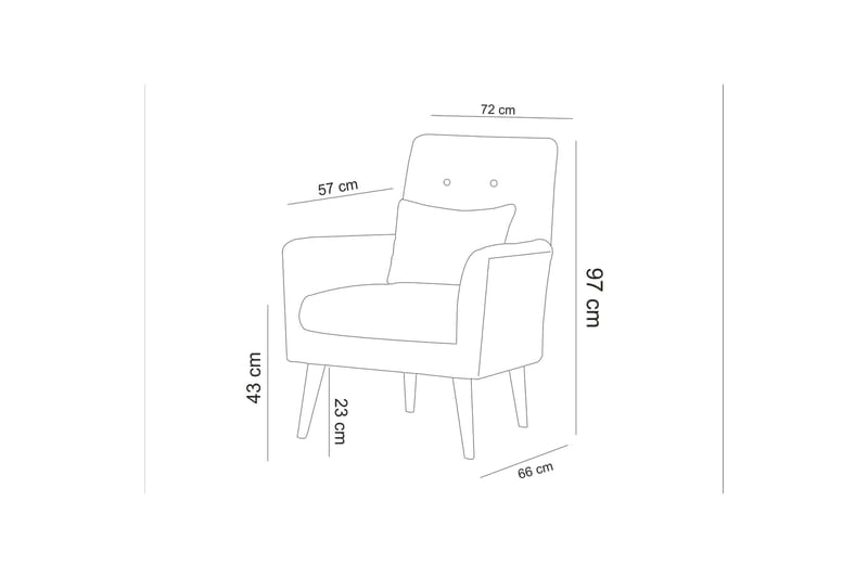 Hunterville sohvaryhmä - Tummanharmaa - Huonekalut - Sohva - Sohvaryhmä