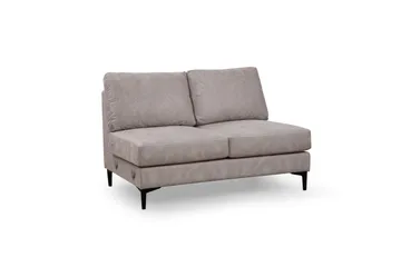 Svanabyn sohva divaanilla ja lepotuolilla 4-istuttava - Beige - Huonekalut - Sohva - U-Sohva