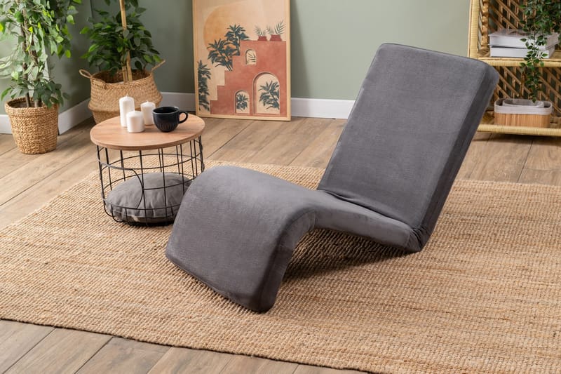 1-istuttava vuodesohva Atelier Del Sofa Nami Single (55 x 50 x 60 cm) Harmaa - Huonekalut - Sohva - Vuodesohva