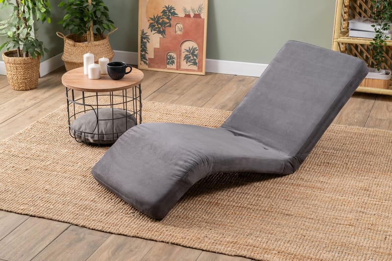 1-istuttava vuodesohva Atelier Del Sofa Nami Single (55 x 50 x 60 cm) Harmaa - Huonekalut - Sohva - Vuodesohva