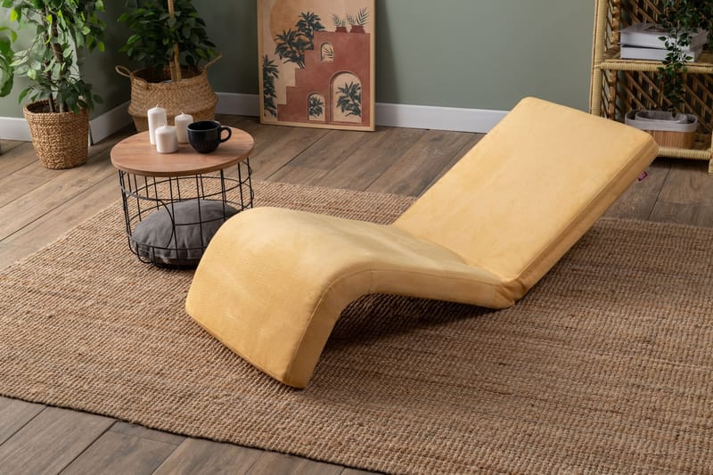 1-istuttava vuodesohva Atelier Del Sofa Nami Single (55 x 50 x 60 cm) Mustard - Huonekalut - Sohva - Vuodesohva