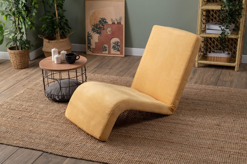 1-istuttava vuodesohva Atelier Del Sofa Nami Single (55 x 50 x 60 cm) Mustard - Huonekalut - Sohva - Vuodesohva